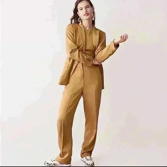 NWT J.Crew Ingrid pant in Gramercy twill - Picture 2 of 9